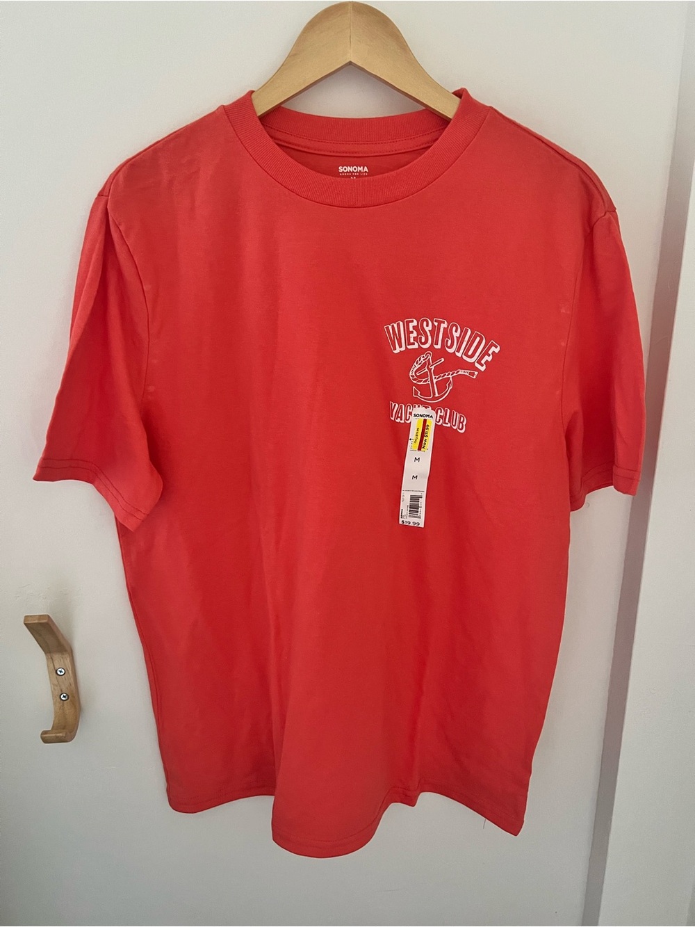 Sonoma Red Westside Yacht Club Graphic Tee